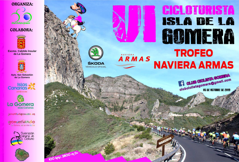 VI Marcha cicloturista Isla de la Gomera